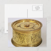 De eerste lenteklok met druk, 1525 briefkaart (Voorkant / Achterkant)