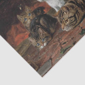 De eerste les van Horatio Henry Couldery Tissuepapier (Detail)