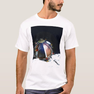 De eerste Mannen in de maan T-shirt