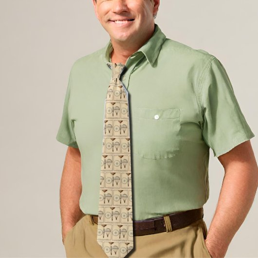 de eerste parachute stropdas