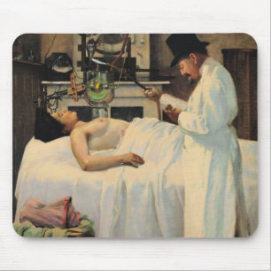 De eerste poging om Kanker met röntgenstralen te b Muismat