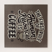 De eerste regel van het menselijk potentieel is ko legpuzzel (Horizontaal)