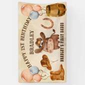 De eerste rodejaars baby spandoek (Verticaal)