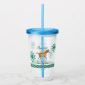 De eerste rodeo-zuidwestpartij bevoordeelt de gewo acryl drinkbeker (Voorkant)