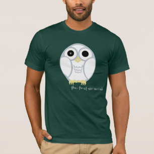 de eerste sneeuwbuik t-shirt