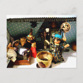 De eerste spelling briefkaart