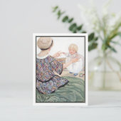 De eerste stap van Anne Anderson voor baby Briefkaart (Staand voorkant)