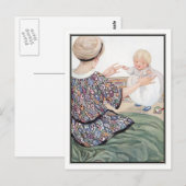 De eerste stap van Anne Anderson voor baby Briefkaart (Voorkant / Achterkant)