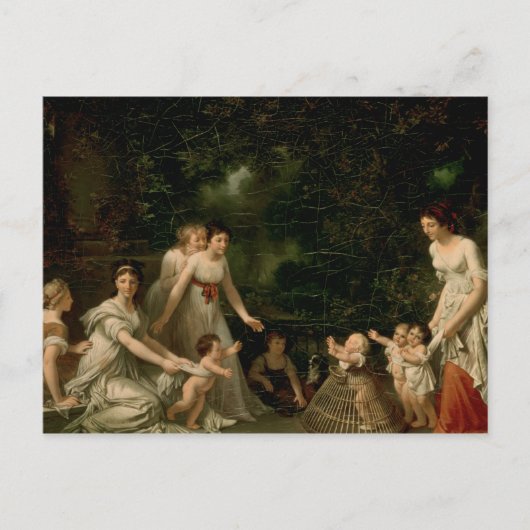 De eerste stappen briefkaart (Voorkant)