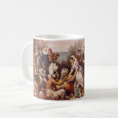 De eerste Thanksgiving Koffiemok (Voorkant links)