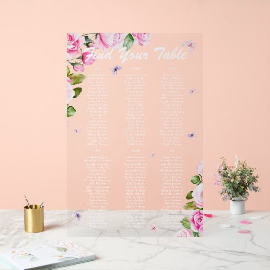 De eerste verjaardag Acryl Zitting Grafiek Teken Acryl Bord (Huwelijk)