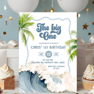 De eerste verjaardag van Big One Summer Beach Kaart