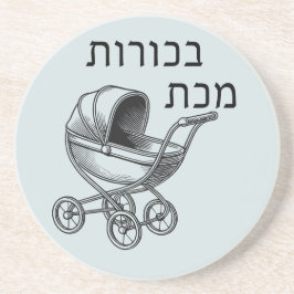 De eerstgeboren pest voor Seder Zandsteen Onderzetter