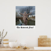 De eerwaarde Fury Poster (Keuken)