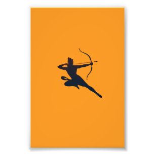 De eeuwige gloed van Dussehra - Shree Ram Foto Afdruk