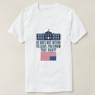 De eeuwige president? - Een MisterP T-shirt