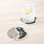 De eeuwigheid van de liefde zandsteen onderzetter (Zijkant)