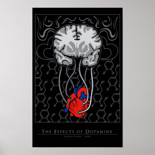 De effecten van dopamine - poster (Voorkant)
