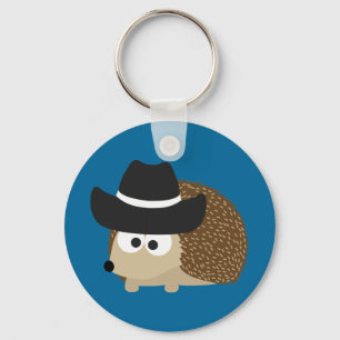 De Egel van de cowboy Sleutelhanger