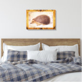 DE EGLEL CANVAS AFDRUK (Insitu (Slaapkamer))