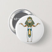 De Egyptische Button van de Koning van de Farao (Voorkant /achterkant)