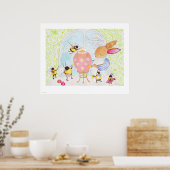 De eieren decorteren poster (Keuken)