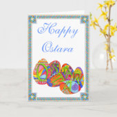 De Eieren van Ostara Kaart (Gele Bloem)
