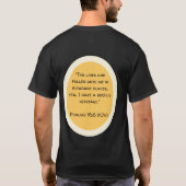De eierprijzen zijn gedaald. t-shirt (Achterkant)