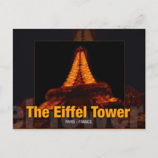 De-Eiffel-toren Briefkaart