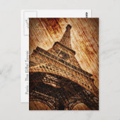 De Eiffeltoren Briefkaart (Voorkant / Achterkant)