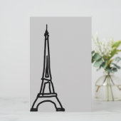 De Eiffeltoren Briefpapier (Staand voorkant)