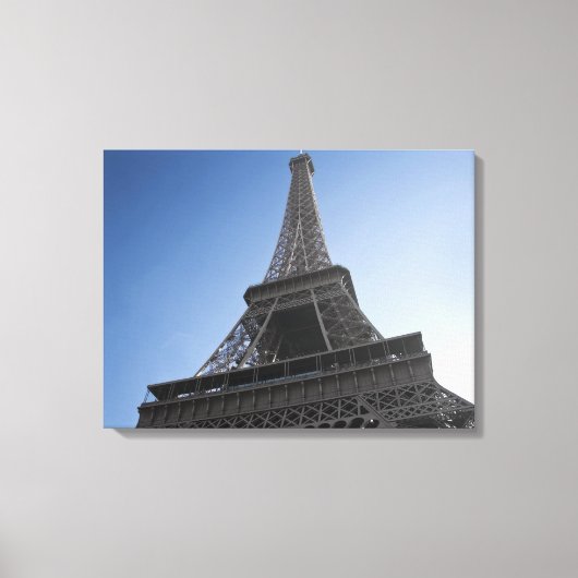 De Eiffeltoren Canvas Afdruk (Voorkant)