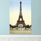 De Eiffeltoren Canvas Afdruk (Insitu (Houten vloer))