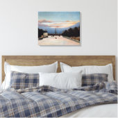 De Eiffeltoren | Henri Rousseau Canvas Afdruk (Insitu (Slaapkamer))
