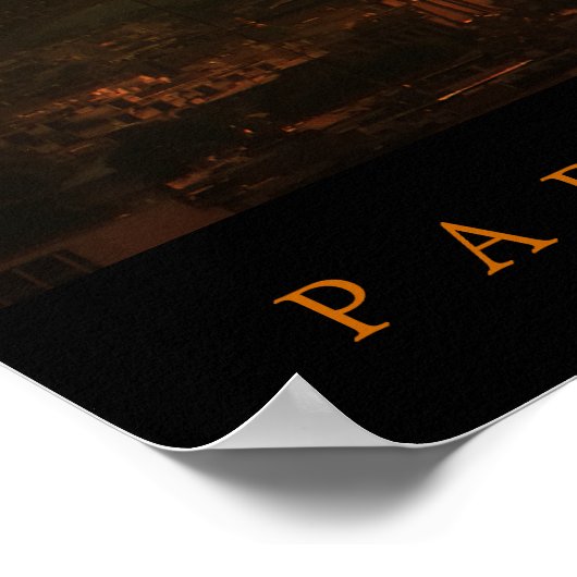 De Eiffeltoren - poster (Hoek)