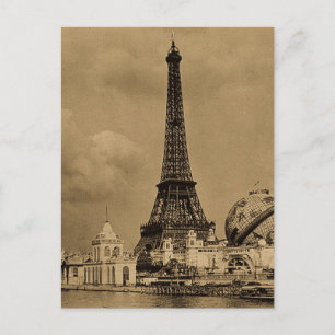 De Eiffeltoren van de Seine Paris Briefkaart