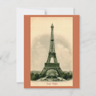 De Eiffeltoren van Frankrijk Briefkaart