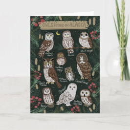 De eigenaar in het Wenskaart van Alaska Kaart