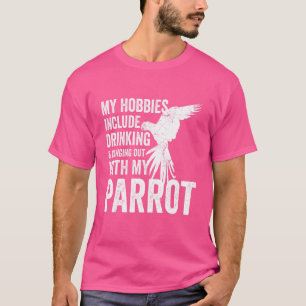 De eigenaar van de wortel & de Foeder Mijn Hobbies T-shirt