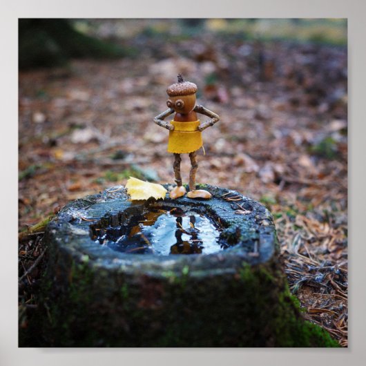 De eikelelf gaat harder worden poster (Voorkant)