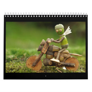 De eikenfolk van Shirebrook Valley 2024 Kalender