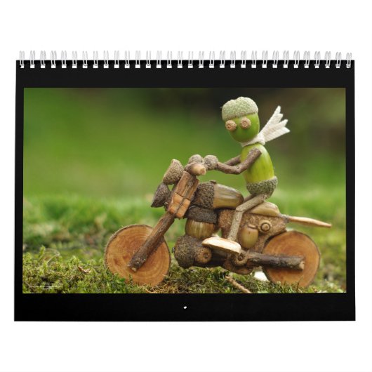 De eikenfolk van Shirebrook Valley 2024 Kalender (Hoes)