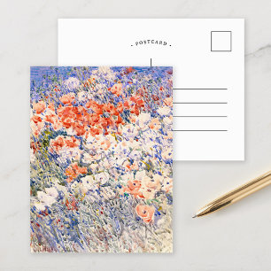 De eilandtuin Childe Hassam Briefkaart