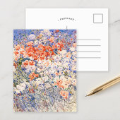 De eilandtuin | Childe Hassam Briefkaart
