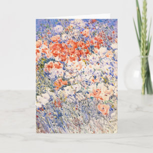 De eilandtuin   Childe Hassam Kaart