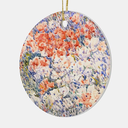De eilandtuin | Childe Hassam Keramisch Ornament (Links)