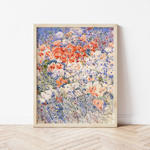 De eilandtuin   Childe Hassam Poster
