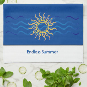 De eindeloze Handdoek van de Keuken van de Zomer