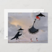 De eindeloze wandeling briefkaart (Voorkant / Achterkant)