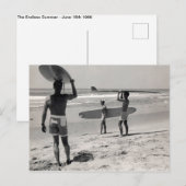 De eindeloze zomer - 15 juni 1966 briefkaart (Voorkant / Achterkant)